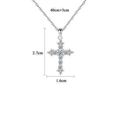 Sterling Silver Cross Necklace