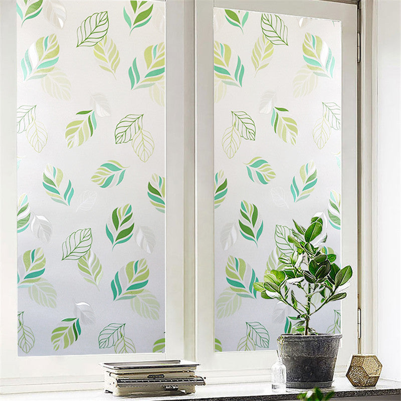 Window Cover Stained Waterproof  Glass Foil Window Sticker