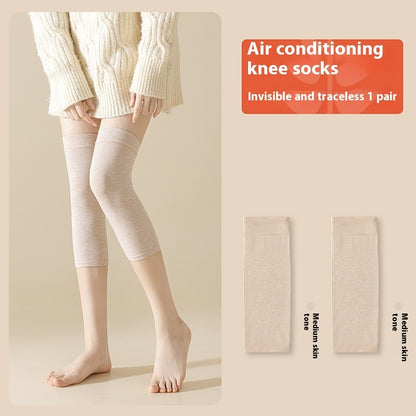 Spring And Summer Thin Air Conditioning Kneelet Socks Stockings Women's Anti-snagging Durable