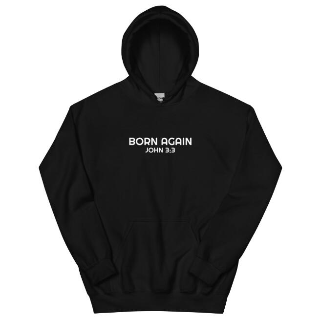 Christian Rebirth Hoodie Printed European And American Plus Velvet