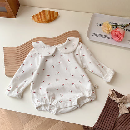 Baby Fashion Polka Dot Puffer Bodysuit