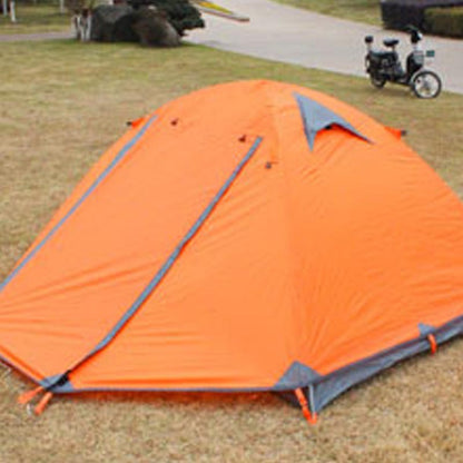 Triple Double Double Double Door Aluminum Pole Camping Tent