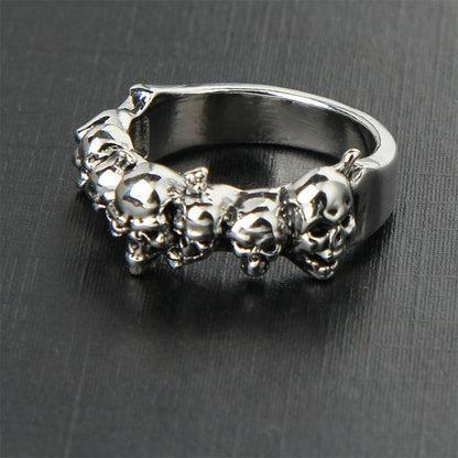 Titanium steel ring