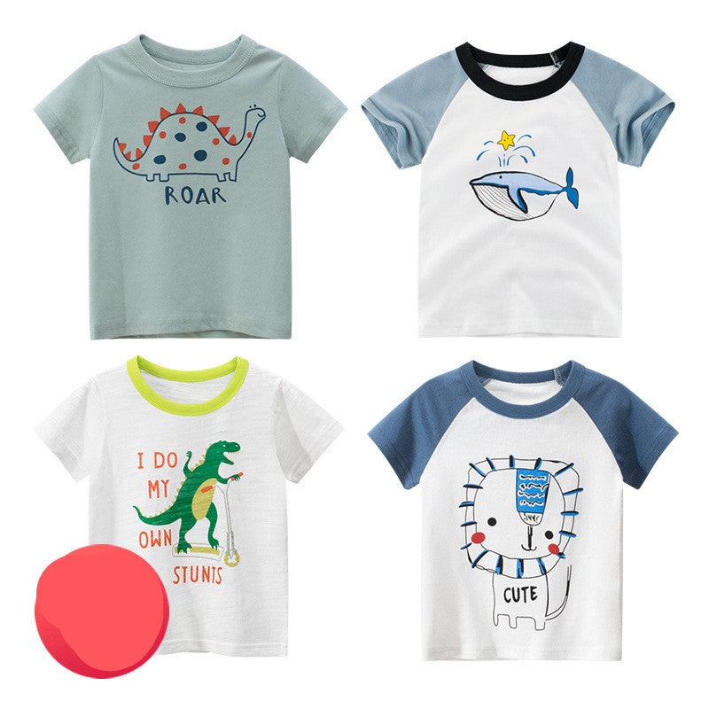 Summer children's short sleeve T-shirt