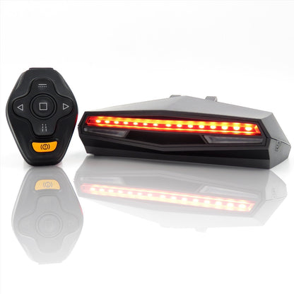 Smart mountain bike tail light