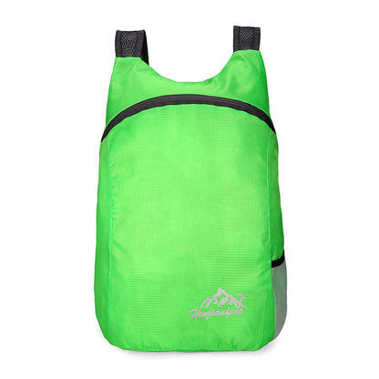 Outdoor folding backpack