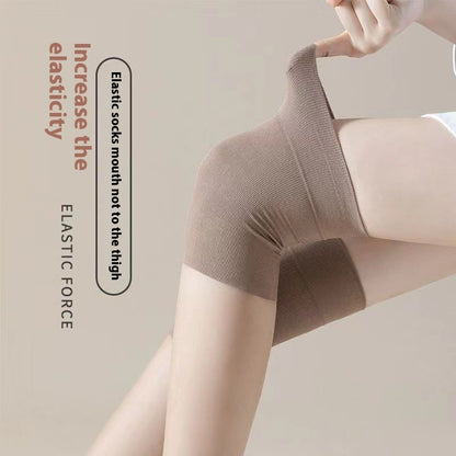 Spring And Summer Thin Air Conditioning Kneelet Socks Stockings Women's Anti-snagging Durable