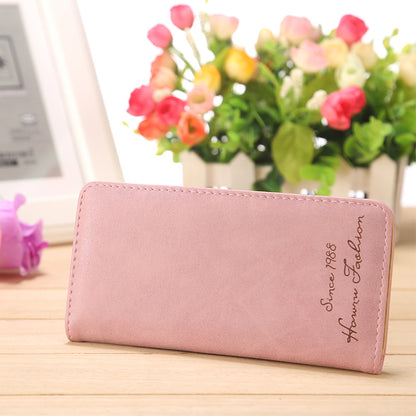 Women's Mid-length Korean-style Frosted Wallet