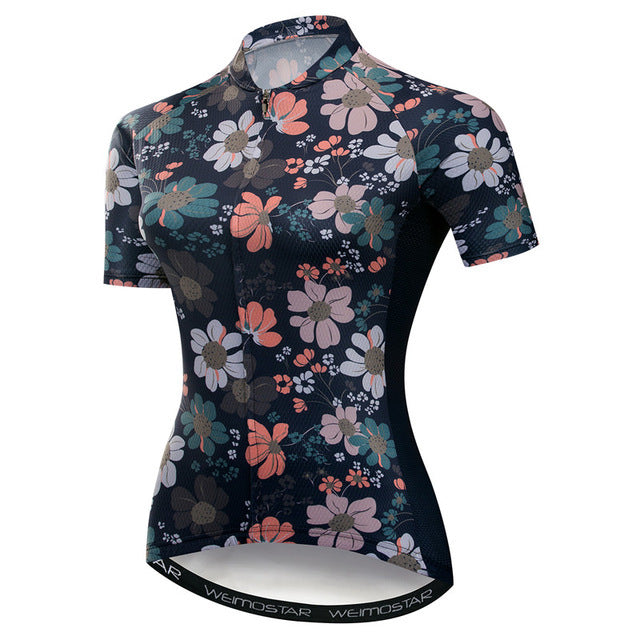 Women Cycling Jersey Shirt