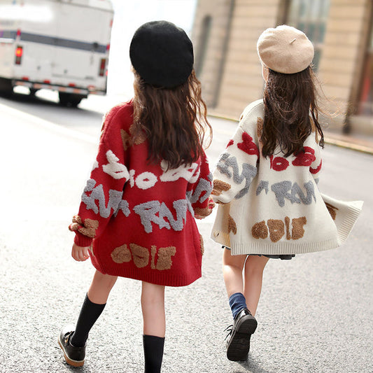 Children's sweater coat