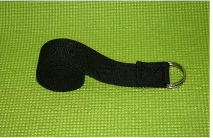 Yoga rope stretch with cotton yoga tension band