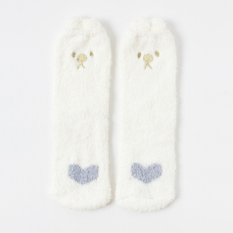 Thickening warm home sleep socks