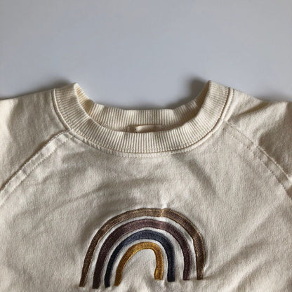 Rainbow series baby romper