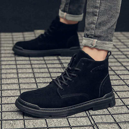 Men's high-top tooling men's shoes