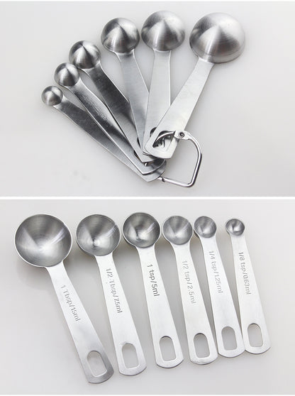 Stainless Steel Kitchen Seasoning Measuring Spoons