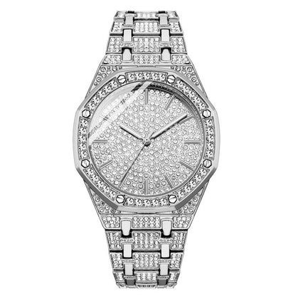 Starry Diamond Watch Men's Watch Large Dial