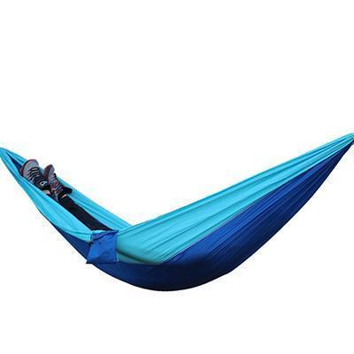 Backpacking Hammock - Portable Nylon Parachute Outdoor Double Hammock