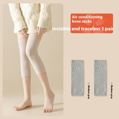 Spring And Summer Thin Air Conditioning Kneelet Socks Stockings Women's Anti-snagging Durable