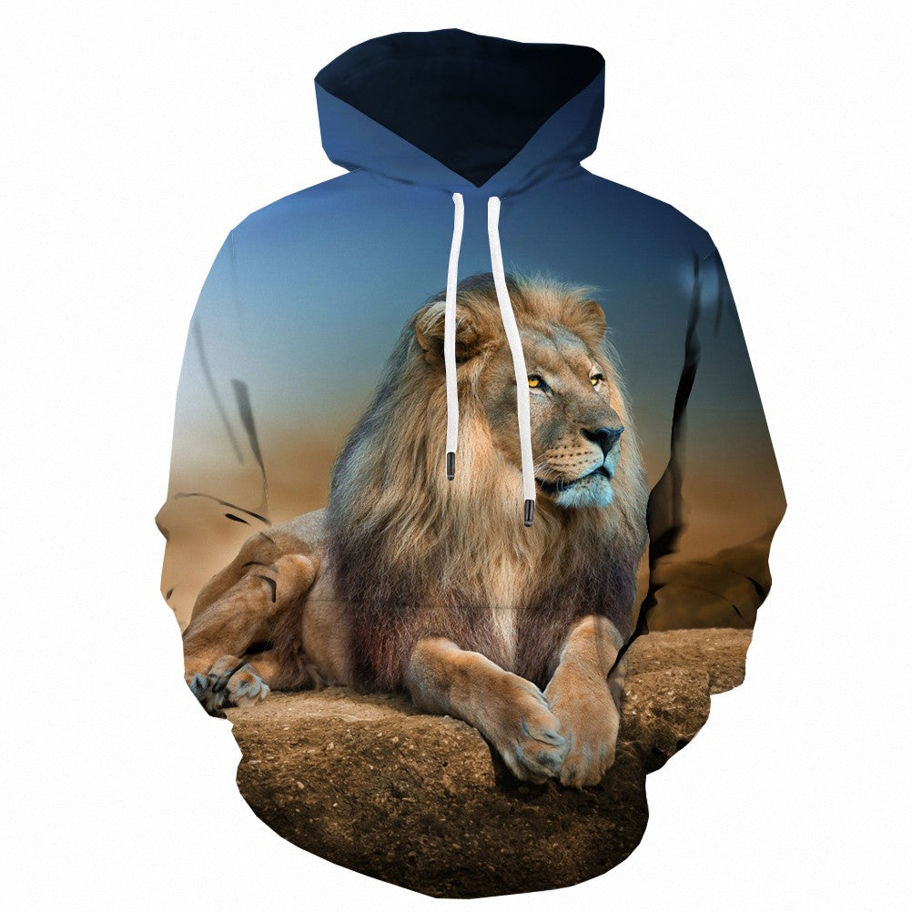 Sweater Men's Lion Casual Fashion