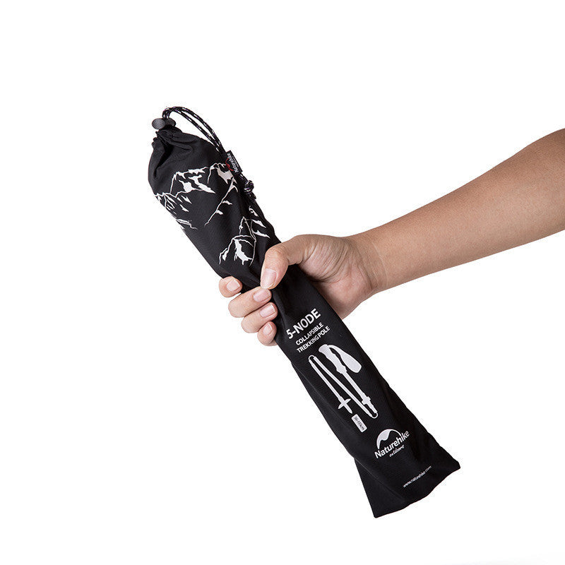 Outdoor folding trekking poles