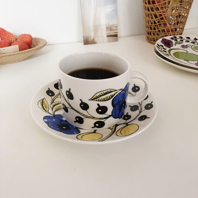 Mark Coffee Cup And Saucer Afternoon Tea Cup Home Dish