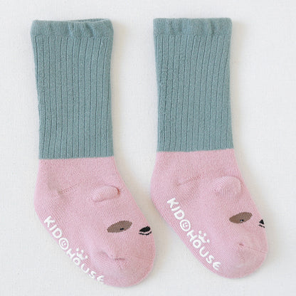 Thick Terry Baby Middle Tube Stereoscopic Anti-skid Floor Socks