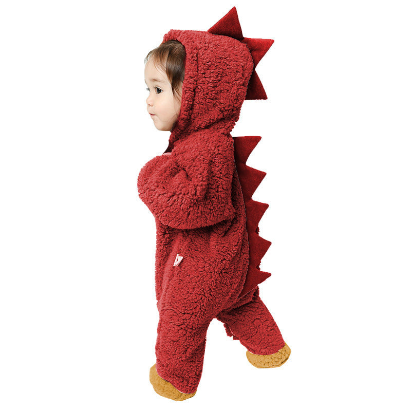 Baby dinosaur jumpsuit