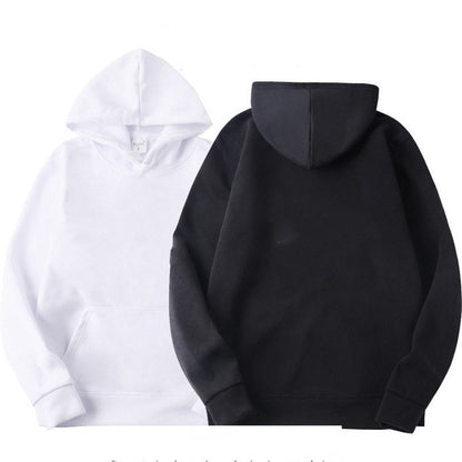 Hooded Long Sleeve Sweater Men's Solid