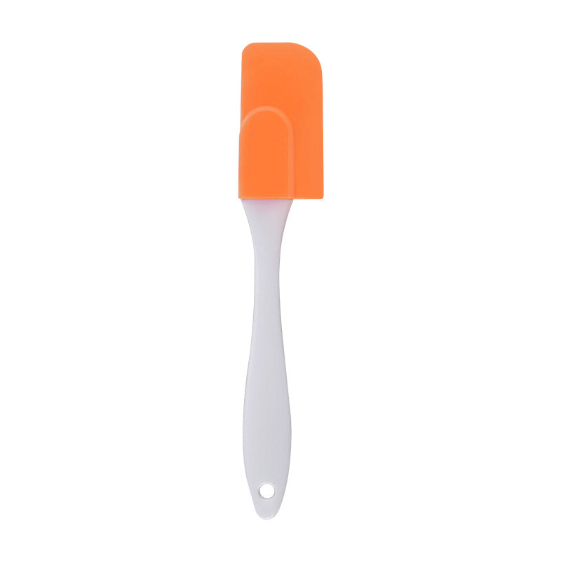 White Handle Silicone Cake Split Small Scraper