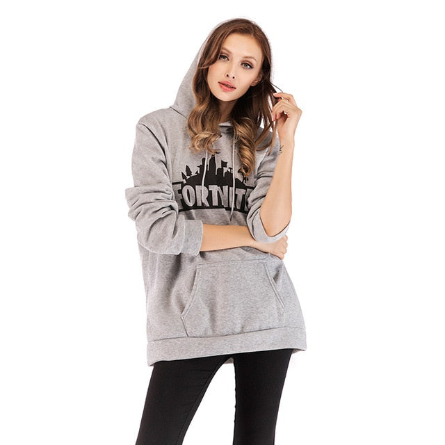 Autumn Winter Oversized Hoodie Women  Casual Black Printed Ladies Sweatshirts Streetwear Kpop Sweatshirt Mujer Bts 5XL