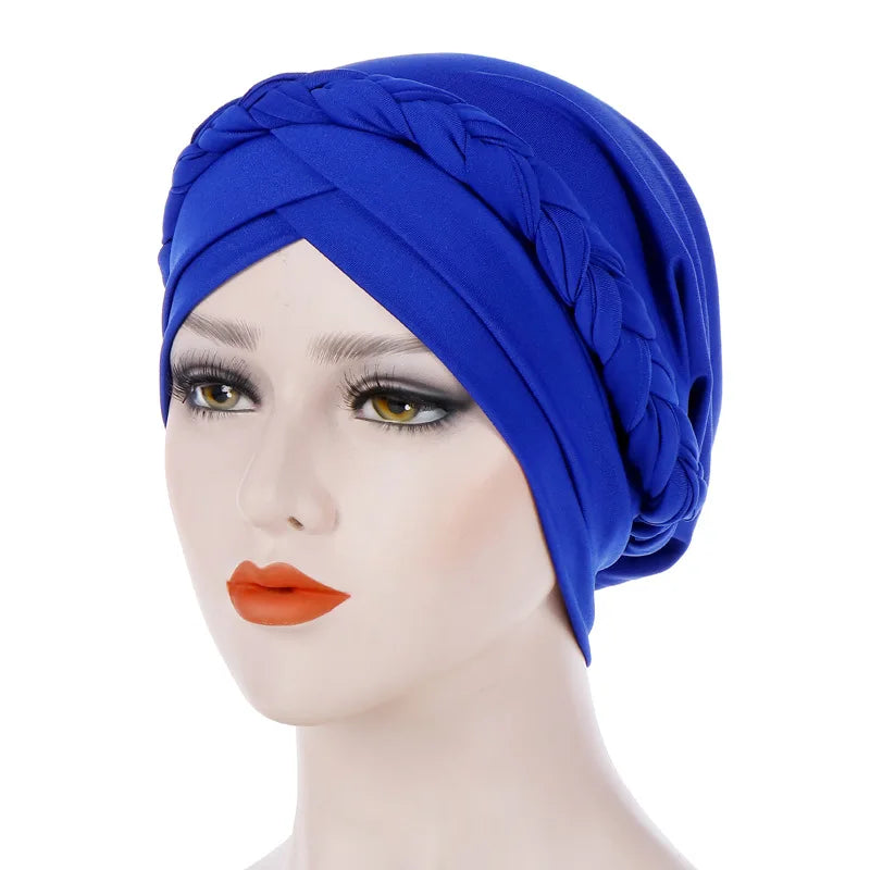 Head Scarf for Muslim Women Solid Cotton Turban Bonnet Hijab Caps White Pearl Inner Hijabs Femme Musulman Arab Wrap Turbantes