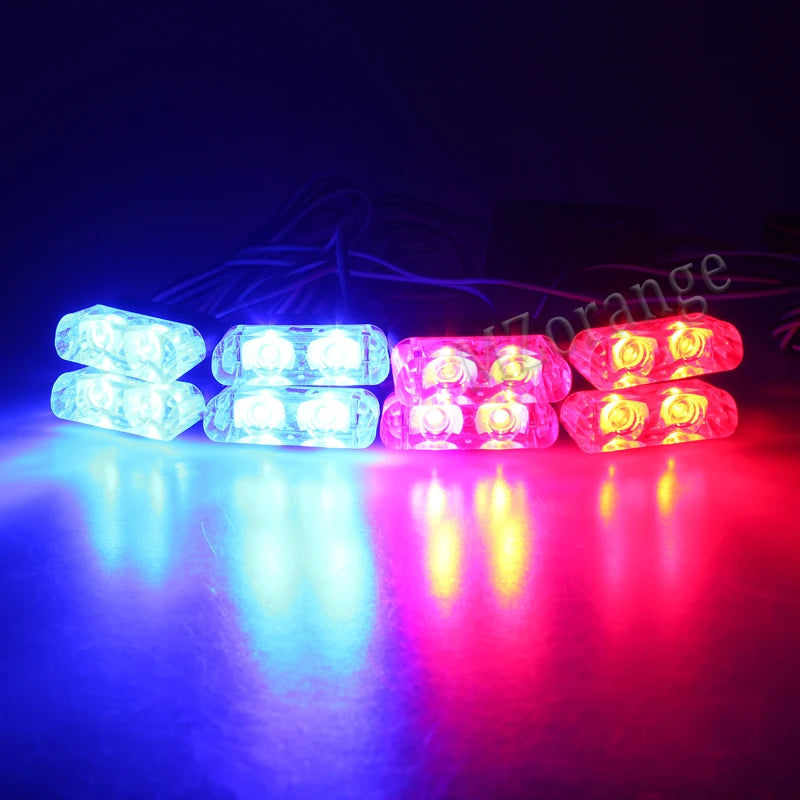 police lights for car Fso Truck Stroboscopes Strobe light auto Grille flash Ambulance Wireless Remote flasher Motorcycle Truck