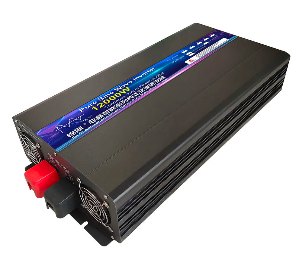 Inverter  12V 24V 48V To AC 220V 8000W 10000W 12000W Pure Sine Wave Solar Power Inverter Transformer Voltage Frequency Converter