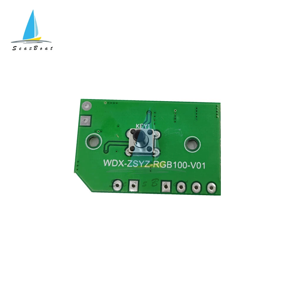 3.7V Solar Controller LED Light Control Circuit Board Photo Induction RGB Colorful Solar Lamp Lithium Battery Controller Module