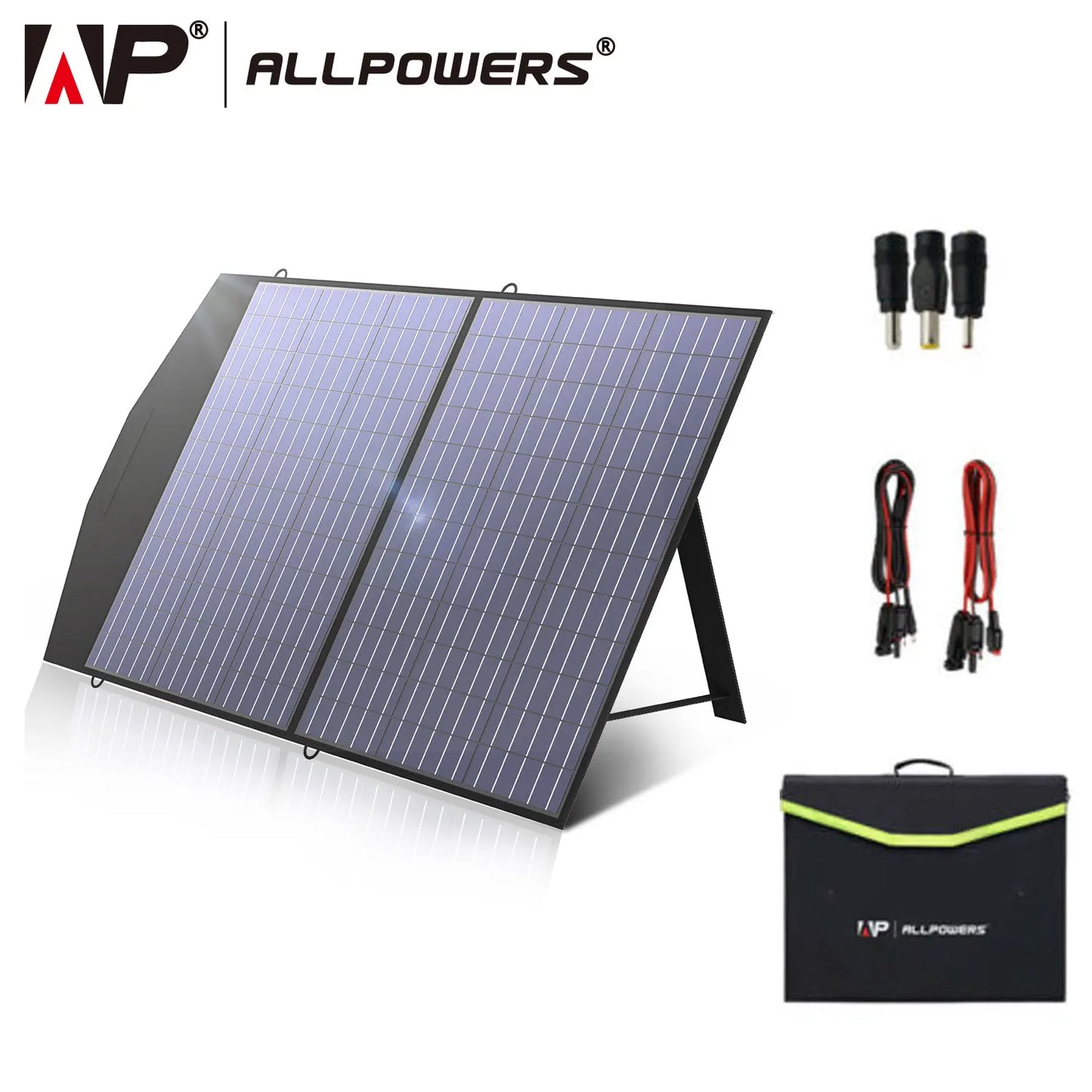 ALLPOWERS 400W / 200W / 140W / 100W / 60W Solar Charger，Portable Waterproof Foldable Solar Panel for Camping RV Garden Roof