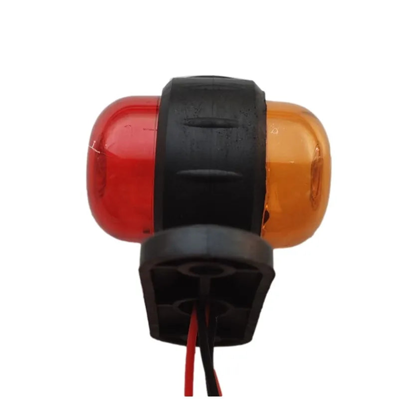 2pcs 12v-24v Truck lights Trailer lamp Tail Light truck Side Marker Indicators caravan rear Light tractor Lights Signal Lights