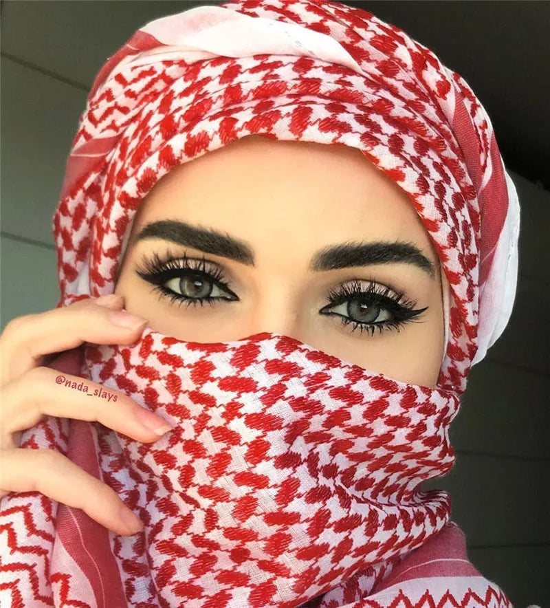 2020 Men Arab Headwear Hijab Scarf Islamic foulard Print Scarf Turban Arabic Headcover for men's muslim clothing prayer turbante