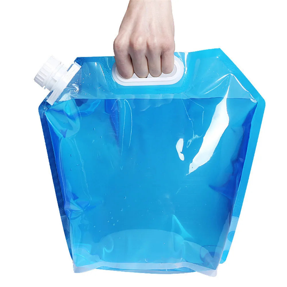 5L/10L Big Capacity Outdoor Water Bag Foldable Portable Water Container Environment Cleaning Water Tank for Drinking Camping BBQ