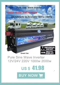 Inverter  12V 24V 48V To AC 220V 8000W 10000W 12000W Pure Sine Wave Solar Power Inverter Transformer Voltage Frequency Converter