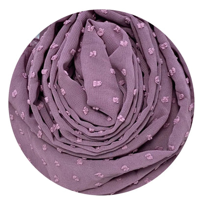 Fashion Scarf Solid Muslim Women's Hijab Scarves Chiffon Hair Ball Turban Ladies Hijabs For Head Female Long Wraps Headscarf