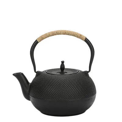 NLSLASI Cast Iron Tea Pot Stainless steel filter Cast Iron Teapot for Boiling Water Oolong Tea Home Induction Cooker Tea Kettle