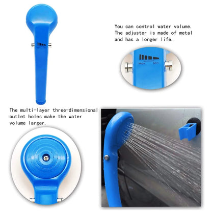 12V Caravan Accessories RV Camper Outdoor Shower Set Handheld Portable Washer Car Water Gun Pump Travel Pet Dog Take Shower Set