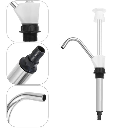 New Arrival Caravan Sink Water Hand Pump Tap 32mm Black Alloy Camping Trailer Motorhome Faucet RV Parts Accessories