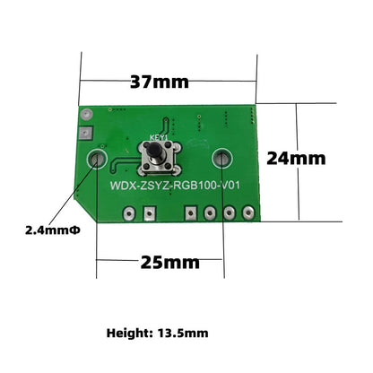 3.7V Solar Controller LED Light Control Circuit Board Photo Induction RGB Colorful Solar Lamp Lithium Battery Controller Module