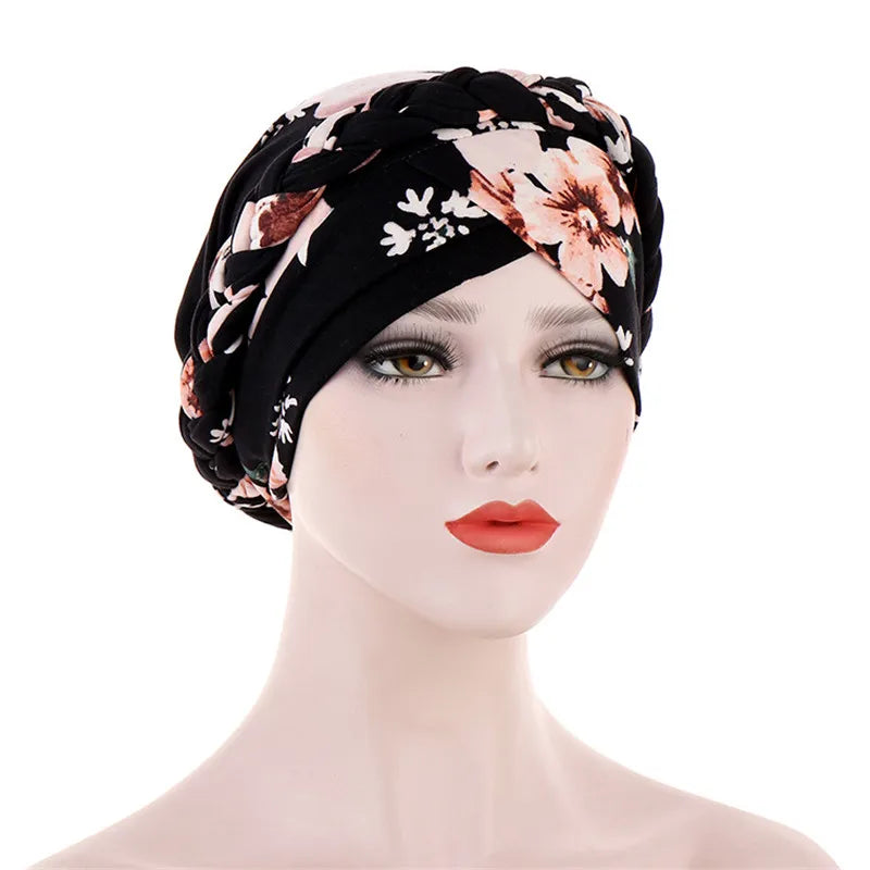 Head Scarf for Muslim Women Solid Cotton Turban Bonnet Hijab Caps White Pearl Inner Hijabs Femme Musulman Arab Wrap Turbantes