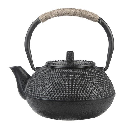 300/650ML Handmade  Antique Cast Iron Teapot Japanese Style Tea Kettle For Boiling Water Kettle Home Decoration Ornament