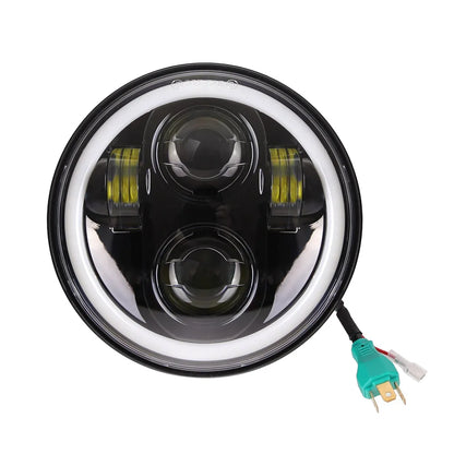 5.75" inch Led motorcycle headlight projector Lens Faro Moto For Led 5 3/4 Headlight Round Headlamp motorcycle