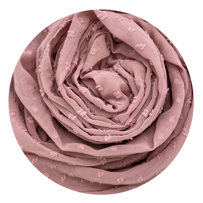 Fashion Scarf Solid Muslim Women's Hijab Scarves Chiffon Hair Ball Turban Ladies Hijabs For Head Female Long Wraps Headscarf