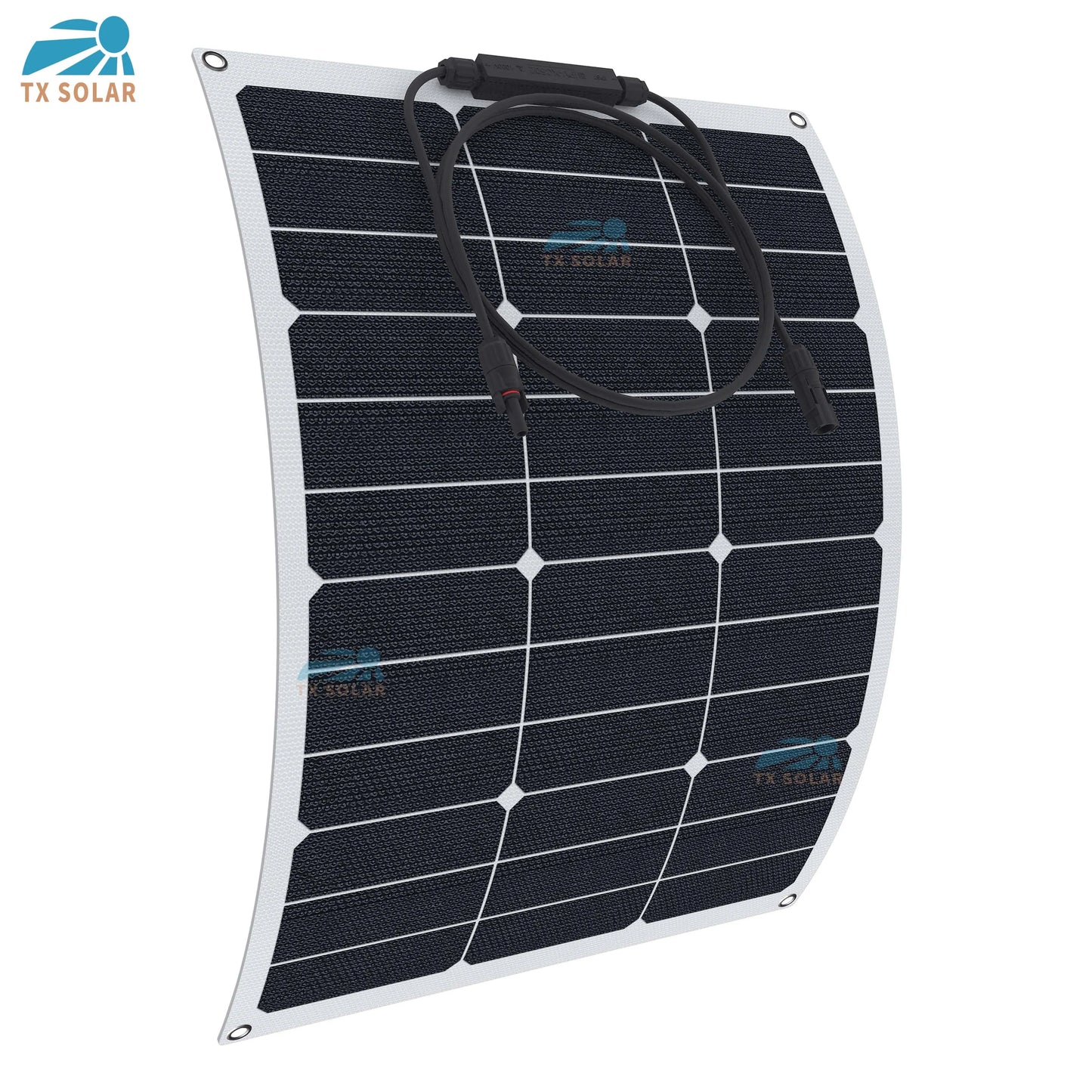 20W - 200W High efficiency SUNPOWER ETFE flexible solar panel  Professional automotive rv yacht solar panels Support for custom