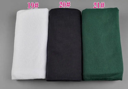 Double Loop Instant Hijab Scarf Jersey Sports Women Muslim Shawl Islamic Headscarf Easy To Wear Femme Musulman Turban Headband